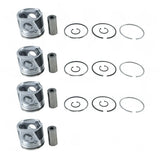Piston Kit 8094740 for Kobelco Engine F4GE9684B F4GE9684C F4GE9484A J600 Excavator SK210-8