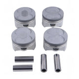 Piston Kit for Chery Engine SQR472 1100cc Joyner UTV Trooper 1100 - Fab Heavy Parts