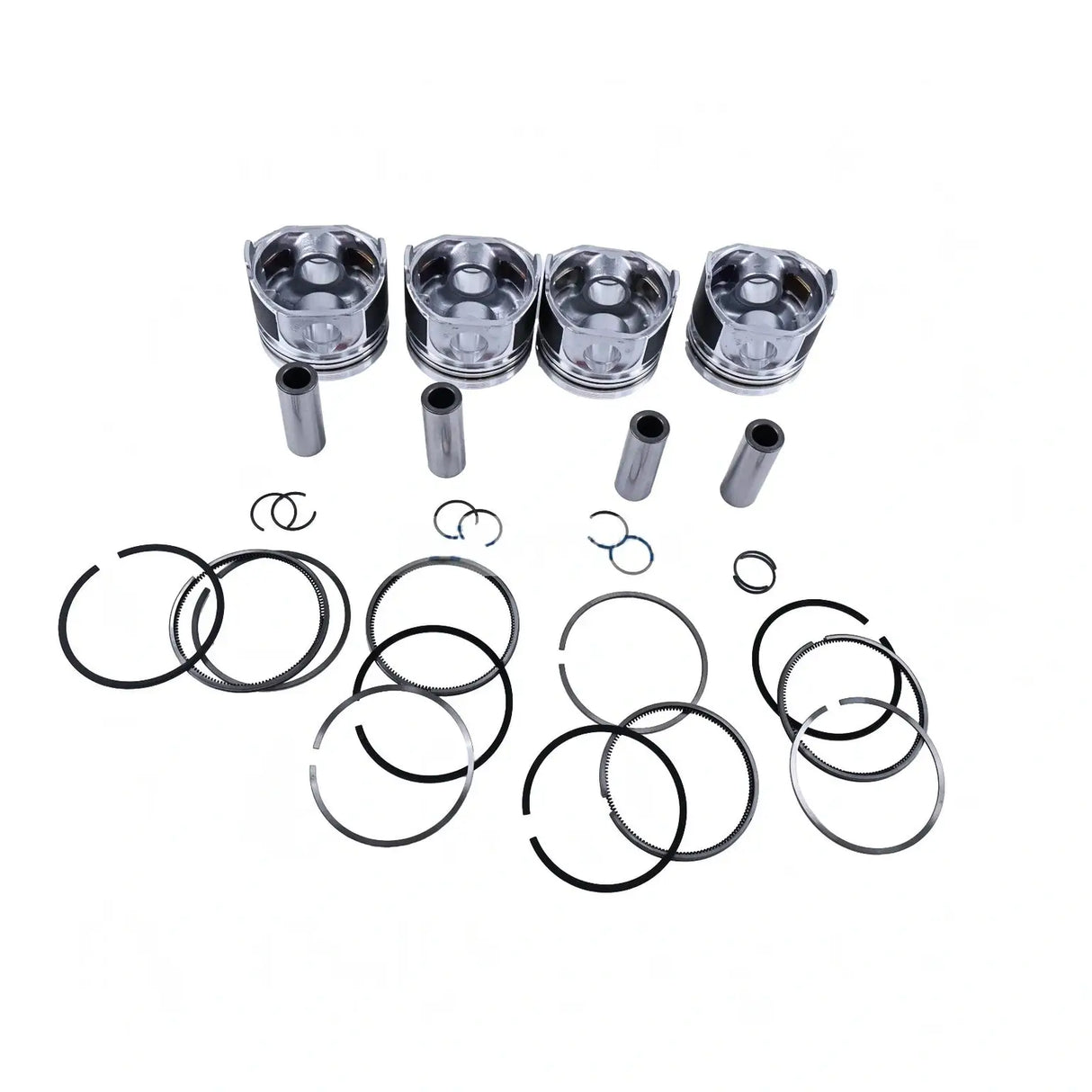 Piston Kit for Kubota Engine V1505 V1505T CASE Loader 1825B