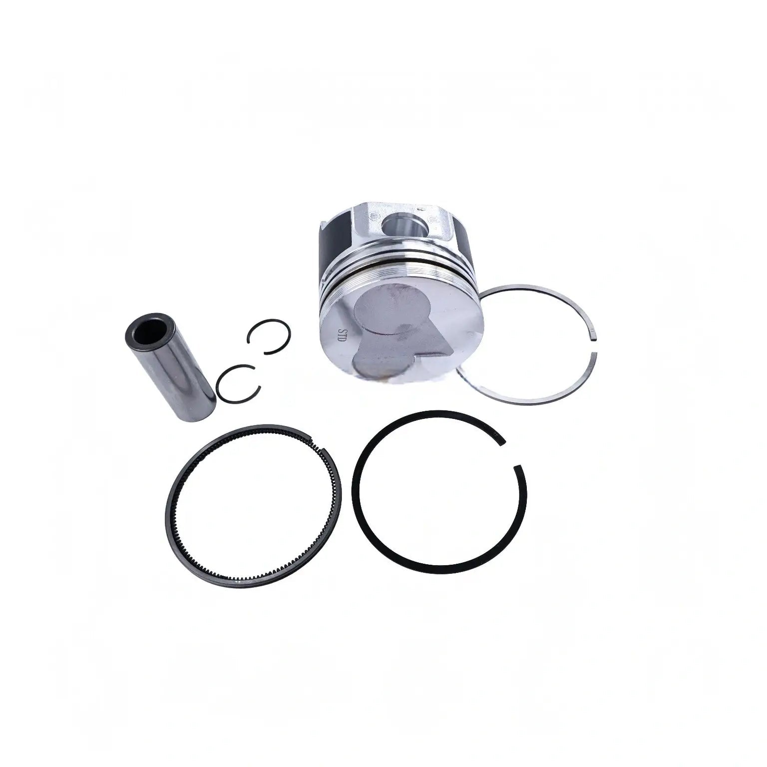 Piston Kit for Kubota Engine V1505 V1505T CASE Loader 1825B - Fab Heavy Parts