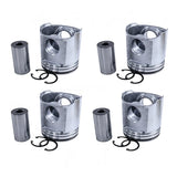 Piston Kit RE527039 for John Deere Engine 4045T 4045H 4045HL 6068H 6068T - Fab Heavy Parts