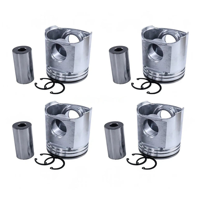 Piston Kit RE527039 for John Deere Engine 4045T 4045H 4045HL 6068H 6068T - Fab Heavy Parts