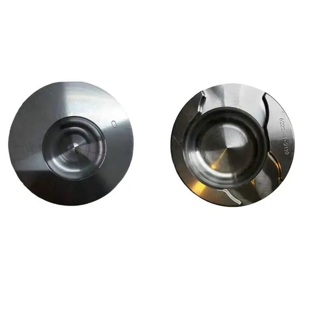 Piston Kit with Ring for Komatsu S6D108-1 SA6D108-1 SAA6D108E-2 Engine PC300-6 PC300-5 PC350-6 PC310 PC350 PC300LC-5 - Fab Heavy Parts