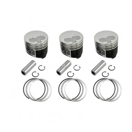 Piston Kit With Ring for Yanmar Engine 3YM30AE - Fab Heavy Parts