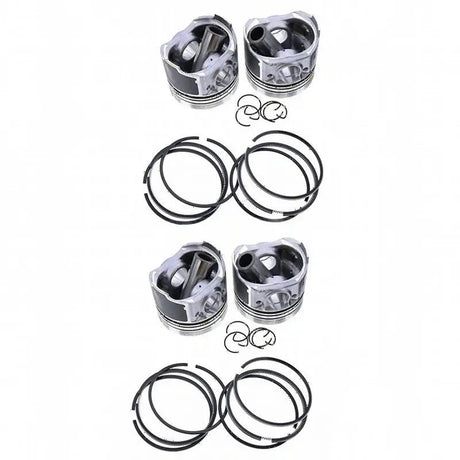Piston Kit YF1-C0112-11-13 for Yamaha Generator EDL30000SE - Fab Heavy Parts