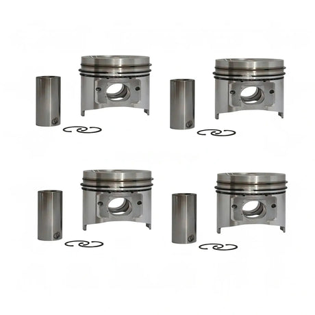 Piston Kit YM129931-22900 for Komatsu Engine 4D94LE 4D98E Forklift FD20-30 FD25T-16 FD30T-16 FG20T-16 FG25T-16 FG25HT-16 FG32HT-16 FG35AHT-16 - Fab Heavy Parts