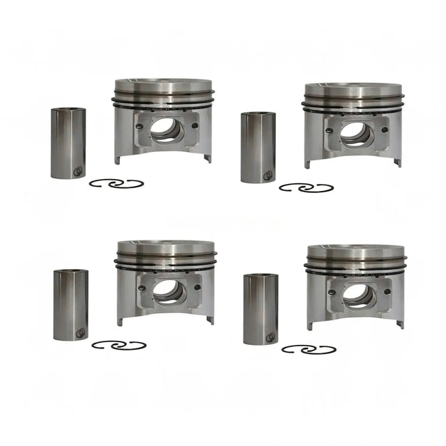 Piston Kit YM129931-22900 for Komatsu Engine 4D94LE 4D98E Forklift FD20-30 FD25T-16 FD30T-16 FG20T-16 FG25T-16 FG25HT-16 FG32HT-16 FG35AHT-16 - Fab Heavy Parts