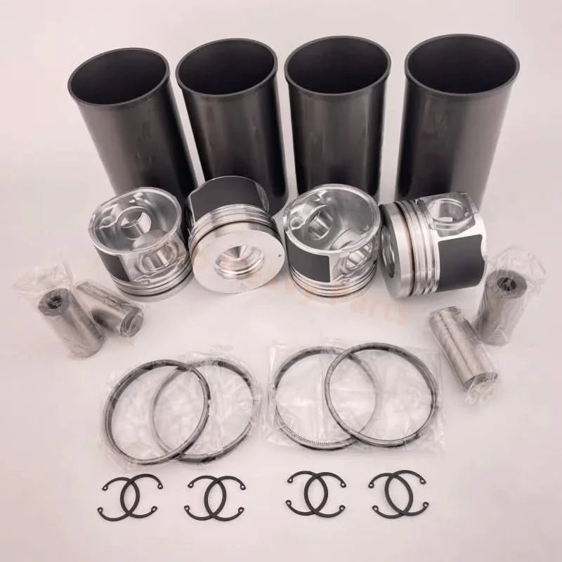 Piston Liner Kit 1878137660 for Engine Isuzu 4HK1 Hitachi ZX360 - 3 ZX330 - 3 ZX240 - 3 ZX200 - 3 Fits for John Deere 220DW 225DLC - Fab Heavy Parts