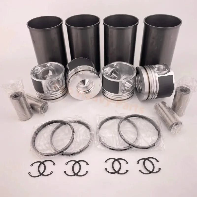 Piston Liner Kit 1878137660 for Engine Isuzu 4HK1 Hitachi ZX360 - 3 ZX330 - 3 ZX240 - 3 ZX200 - 3 Fits for John Deere 220DW 225DLC - Fab Heavy Parts