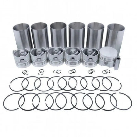 Piston Liner Kit RE65969 RE507850 for John Deere Engine 3029 4039 6068 Tractor 5620 6110 6310 6810 7210 7420 - Fab Heavy Parts