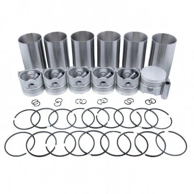Piston Liner Kit RE65969 RE507850 for John Deere Engine 3029 4039 6068 Tractor 5620 6110 6310 6810 7210 7420 - Fab Heavy Parts