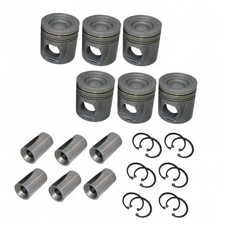 Piston & Pin 10115835 for Liebherr Engine D936 D936S Excavator R914C R924C R934C - Fab Heavy Parts