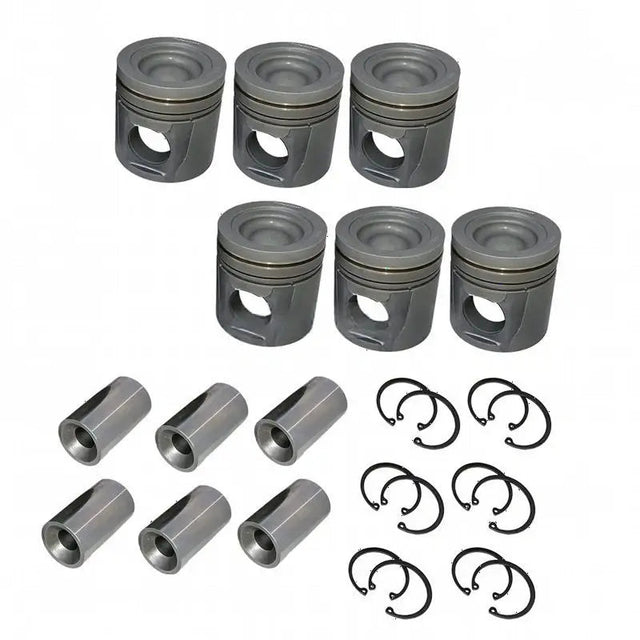 Piston & Pin 10115835 for Liebherr Engine D936 D936S Excavator R914C R924C R934C - Fab Heavy Parts