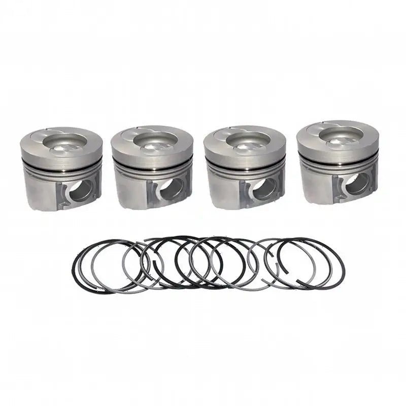 Piston & Piston Ring 1121119170 for Isuzu Engine 4BG1 6BG1 Hitachi Excavator EX125WD-5 EX200-5 EX210H-5 - Fab Heavy Parts
