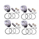 Piston & Piston Ring Set 1J550-21110 1G544-21110 for Kubota Engine V3800 Tractor M8540DT M8540F M9540DT M9540HDL M95SH