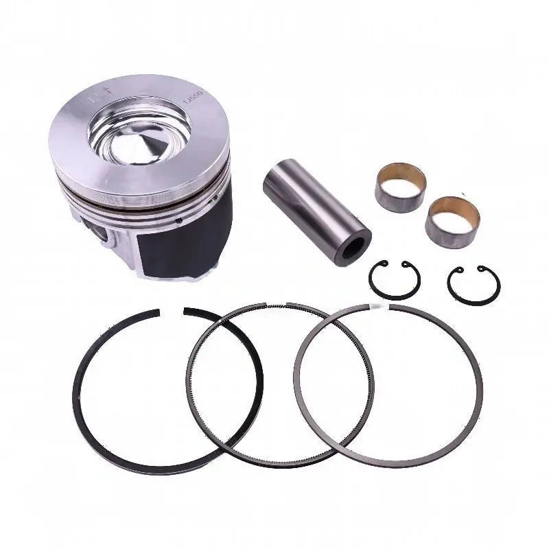 Piston & Piston Ring Set 1J550-21110 1G544-21110 for Kubota Engine V3800 Tractor M8540DT M8540F M9540DT M9540HDL M95SH - Fab Heavy Parts