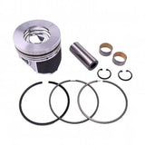 Piston & Piston Ring Set 1J550-21110 1G544-21110 for Kubota Engine V3800 Tractor M8540DT M8540F M9540DT M9540HDL M95SH - Fab Heavy Parts
