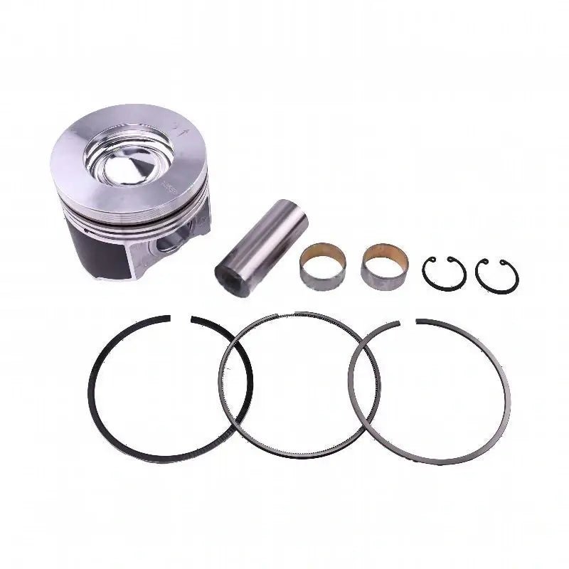 Piston & Piston Ring Set 1J550-21110 1G544-21110 for Kubota Engine V3800 Tractor M8540DT M8540F M9540DT M9540HDL M95SH - Fab Heavy Parts