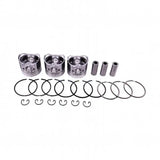 Piston & Piston Ring Set 25-34380-00 for Carrier Engine CT2.29TV CT3.44TV Refrigeration Unit Supra 550 722 750 820 850