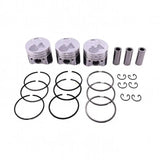 Piston & Piston Ring Set 25-34380-00 for Carrier Engine CT2.29TV CT3.44TV Refrigeration Unit Supra 550 722 750 820 850 - Fab Heavy Parts