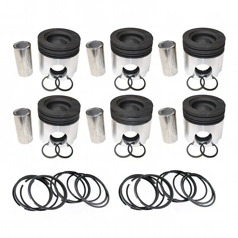 Piston & Piston Ring Set 3966721 for Cummins Engine 6CT ISC ISL QSL