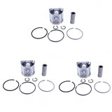 Piston & Piston Ring Set AM878606 for Yanmar Engine 3TNE84 4TNE84 Tractor 4300 4500 4600
