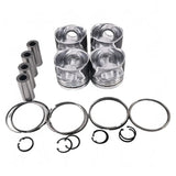 Piston & Piston Ring Set for Doosan Engine D34 D34P SCR D34NAP7 - Fab Heavy Parts