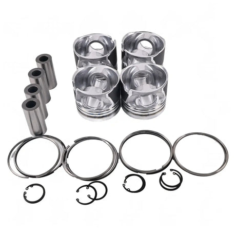 Piston & Piston Ring Set for Doosan Engine D34 D34P SCR D34NAP7 - Fab Heavy Parts