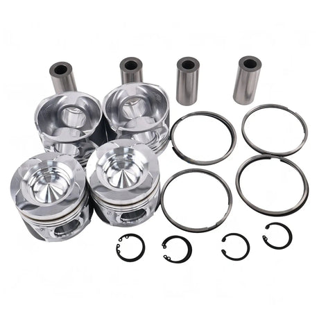 Piston & Piston Ring Set for Doosan Engine D34 D34P SCR D34NAP7 - Fab Heavy Parts