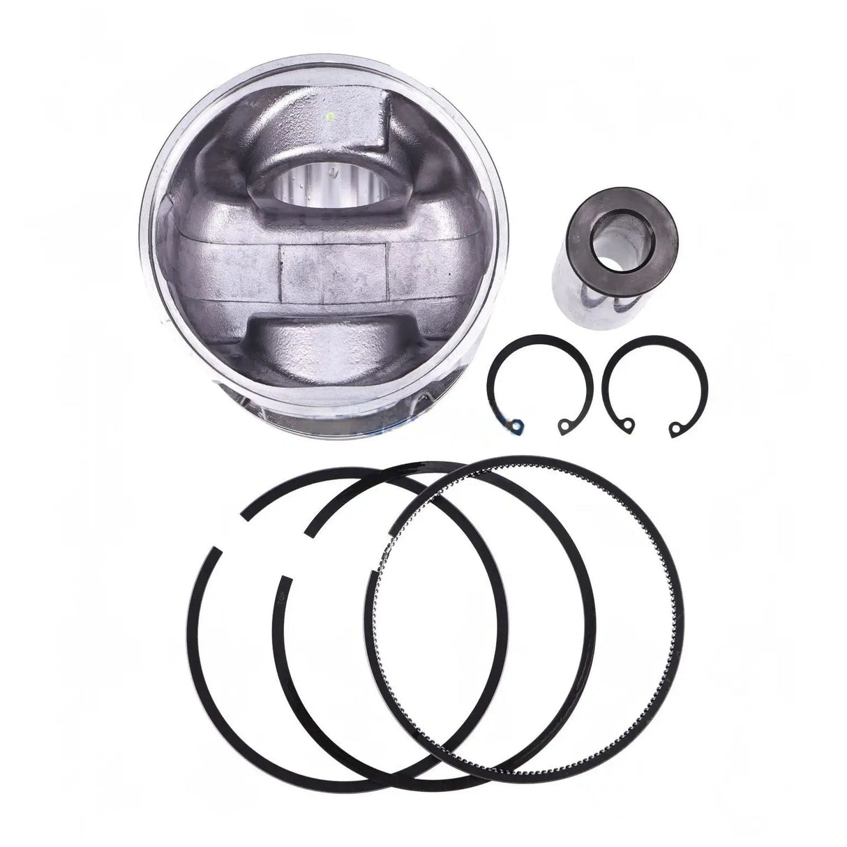 Piston & Piston Ring Set RE59277 RE505100 for John Deere Engine 4045T 6068T Tractor 3410 5415 5425 5510 - Fab Heavy Parts