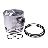 Piston & Piston Ring Set RE59277 RE505100 for John Deere Engine 4045T 6068T Tractor 3410 5415 5425 5510 - Fab Heavy Parts