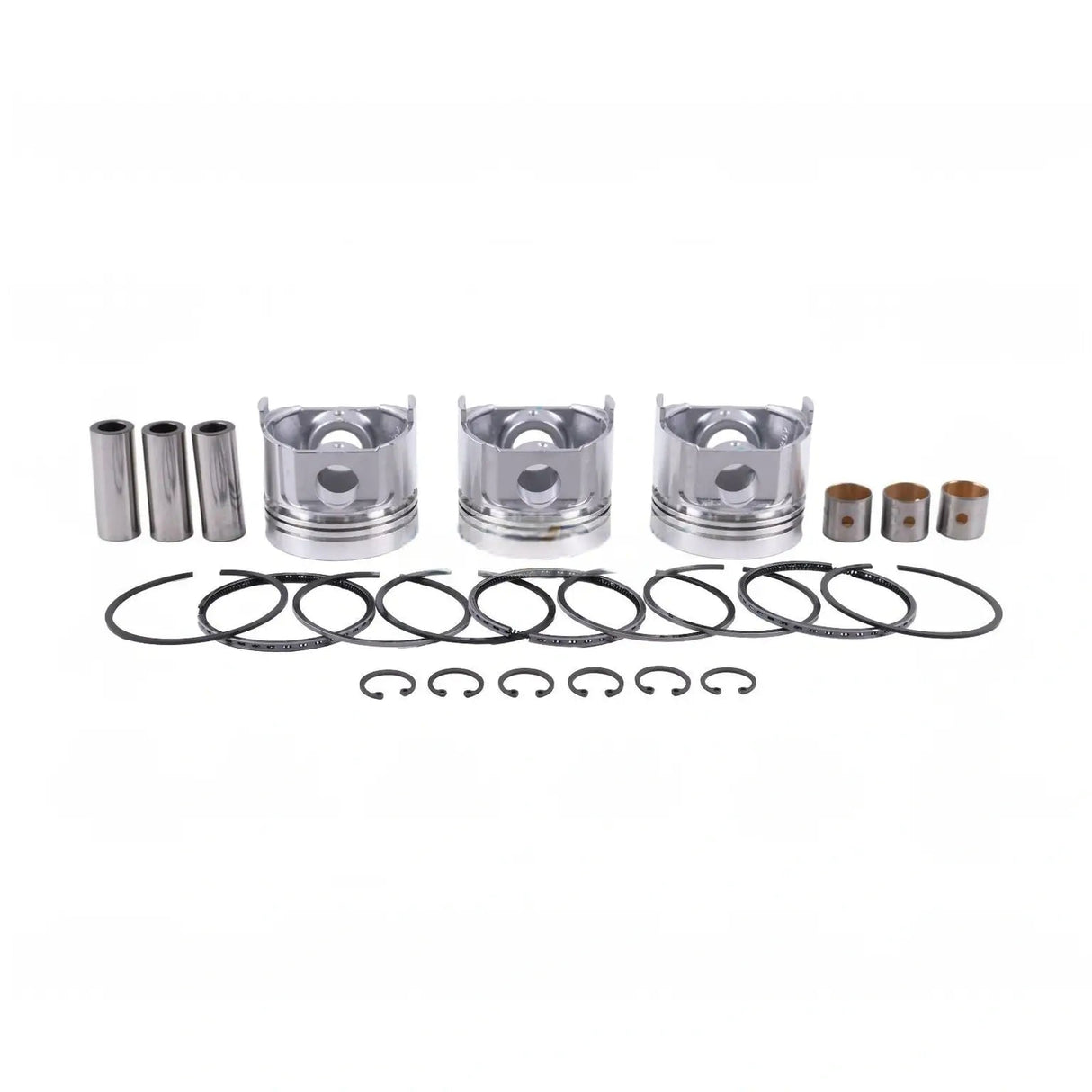 Piston & Piston Ring Set SBA115017140 SBA198517125 for CASE Tractor DX18E DX24E DX23 DX26 - Fab Heavy Parts