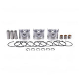 Piston & Piston Ring Set SBA115017140 SBA198517125 for CASE Tractor DX18E DX24E DX23 DX26 - Fab Heavy Parts