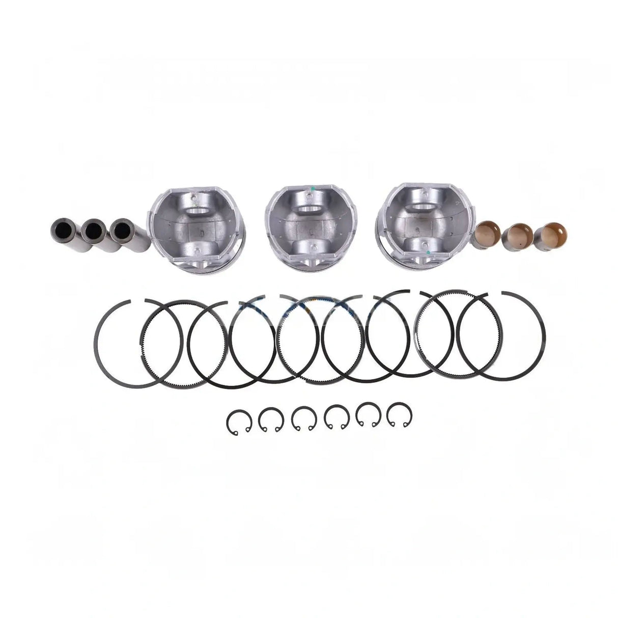 Piston & Piston Ring Set SBA115017140 SBA198517125 for CASE Tractor DX18E DX24E DX23 DX26 - Fab Heavy Parts