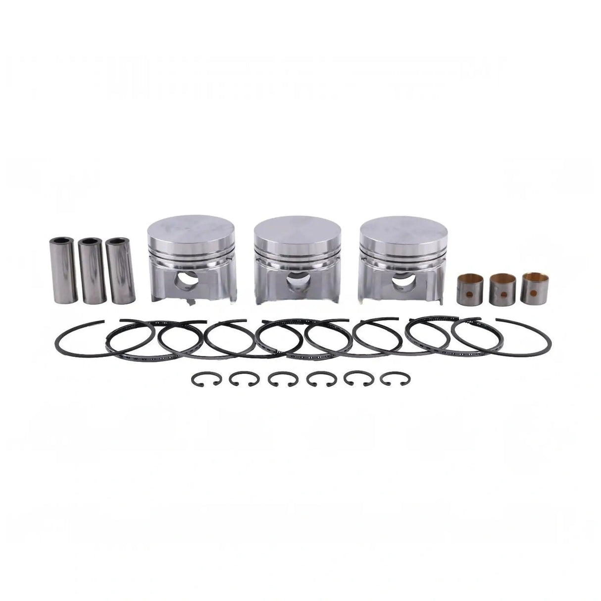 Piston & Piston Ring Set SBA115017140 SBA198517125 for CASE Tractor DX18E DX24E DX23 DX26 - Fab Heavy Parts