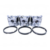Piston & Piston Ring Set STD 76mm for Kubota D1005 Engine