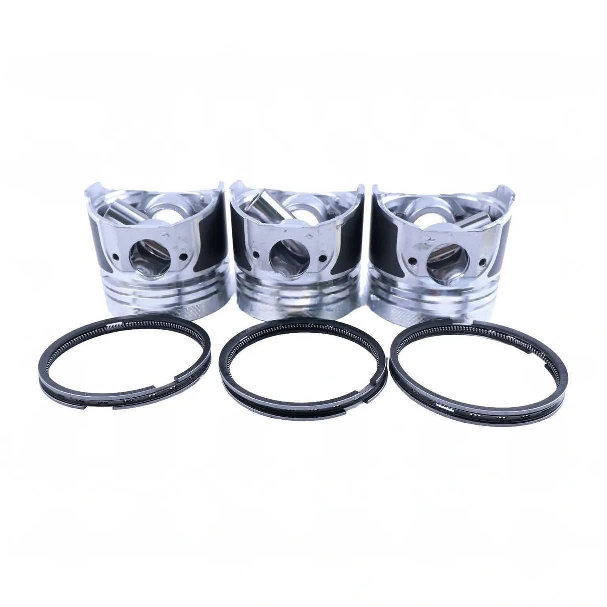 Piston & Piston Ring Set STD 76mm for Kubota D1005 Engine - Fab Heavy Parts