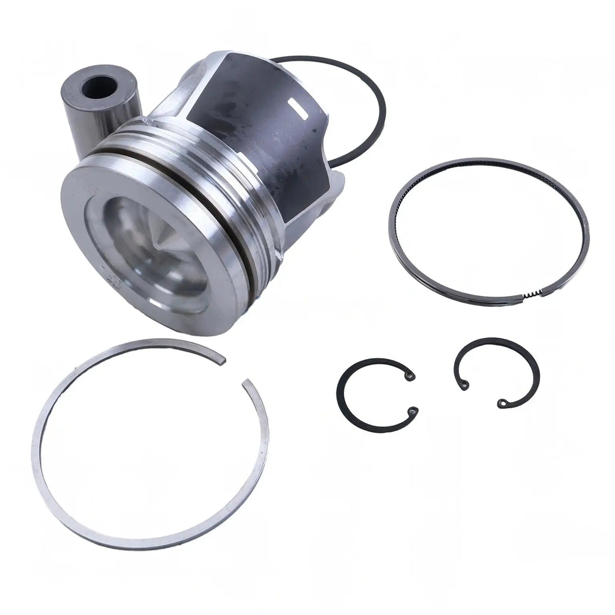 Piston & Piston Rings Kit 8094853 1931222 2855519 for New Holland Engine F4HE9687 Tractor T1804B TS125A TS135A Loader W130B W170B - Fab Heavy Parts