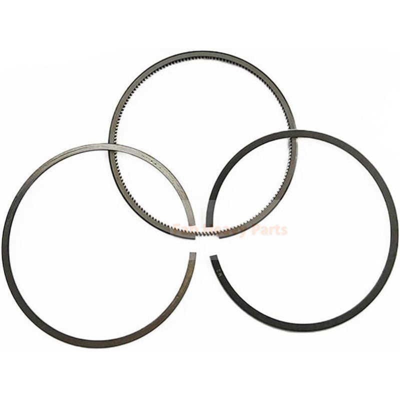 3 Ring Piston Set 1J091-21050 1G460-21050 FITS POUR Kubota Engine Z602 D902 Tracteur BX23S BX24 BX25 BX1500 BX2230 BX2350 BX2360 BX2370 BX2380