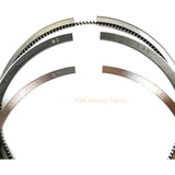 3 Piston Ring Set 1J091-21050 1G460-21050 Fits For Kubota Engine Z602 D902 Tractor BX23S BX24 BX25 BX1500 BX2230 BX2350 BX2360 BX2370 BX2380 Excavator Turn Mower