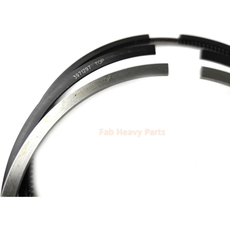 Piston Ring Set 4955169 Fits For Cummins QSB4.5 Engine - Fab Heavy Parts