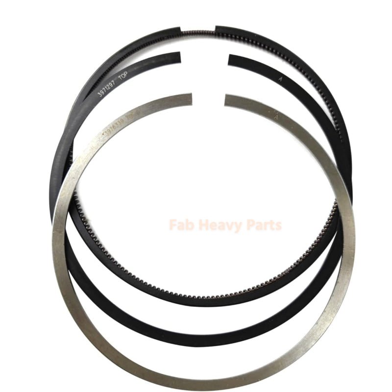 Piston Ring Set 4955169 Fits For Cummins QSB4.5 Engine - Fab Heavy Parts
