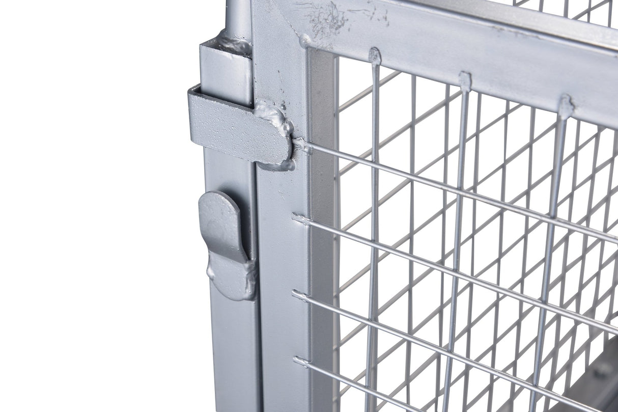 Platform Truck with Cage 6 - in - 1 Platform Hand Truck with 6" Casters Removable Side Swivel Wheel 1800lbs Capacity - Fab Heavy Parts