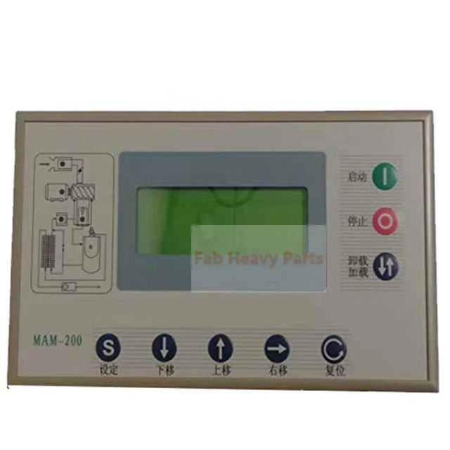 PLC Computer Controller Panel MAM - 200 MAM200 Fits For Air Compressor - Fab Heavy Parts