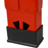 Pneumatic 360 Degree Swivel Stool Creeper Seat Heavy Duty 300 lbs Capacity - Red - Fab Heavy Parts