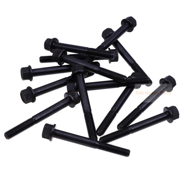 Perno de cabeza de cilindro de 14 piezas para el motor Kubota D1402