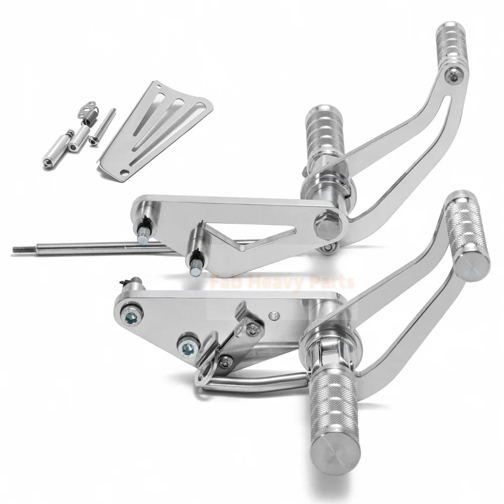 Polished Forward Control Fits for Yamaha VStar 1100 XVS1100 Classic Custom 1999 - 2009 - Fab Heavy Parts