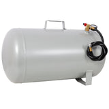 Portable 11 Gallon Aluminum Air Tank Lightweight Durable Air Compressor Tank with Pressure Gauge Safety Valve and 47 Inch Hose - Fab Heavy Parts