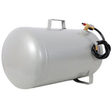 Portable 11 Gallon Aluminum Air Tank Lightweight Durable Air Compressor Tank with Pressure Gauge Safety Valve and 47 Inch Hose - Fab Heavy Parts