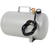 Portable 5 Gallon Aluminum Air Tank Lightweight Durable Air Compressor Tank with Pressure Gauge Safety Valve and 47 Inch Hose for Easy Tool Connection - Fab Heavy Parts